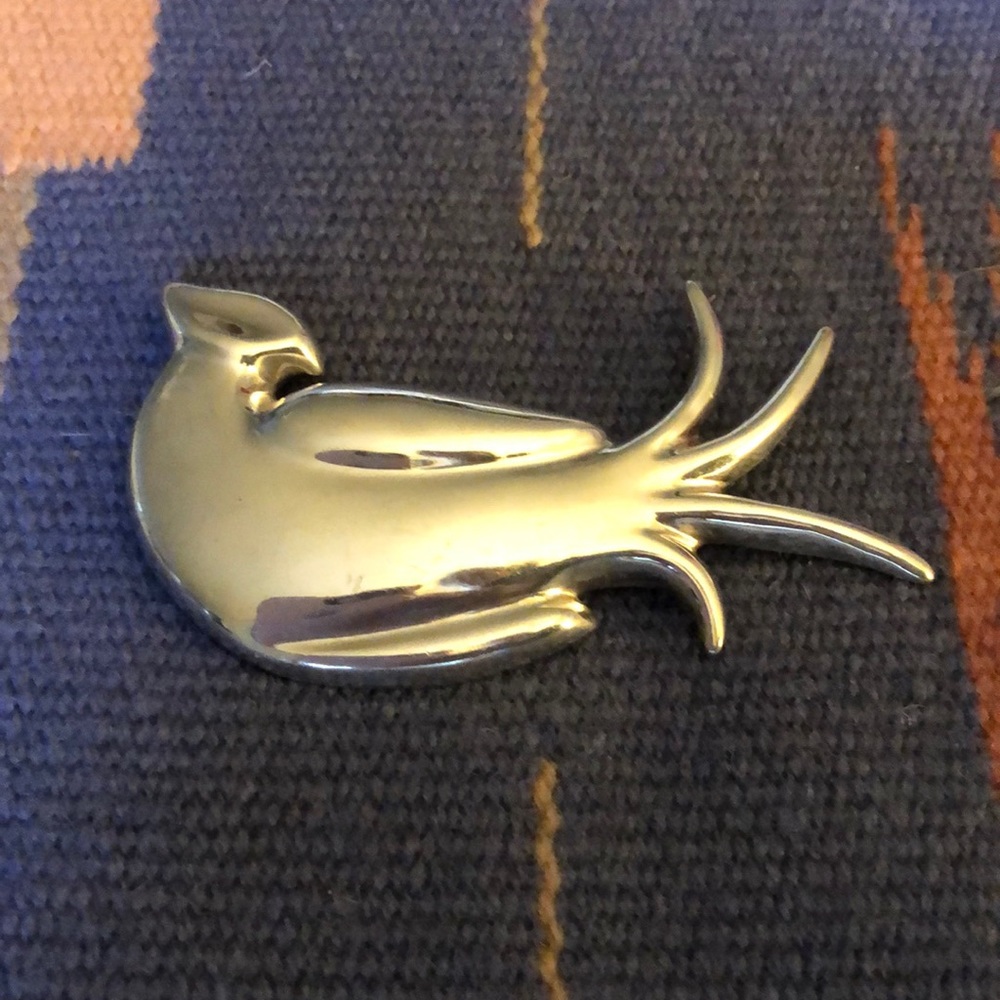 Zina Bird Brooch